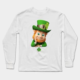 Happy St Patrick Day It's Lucky Day Long Sleeve T-Shirt